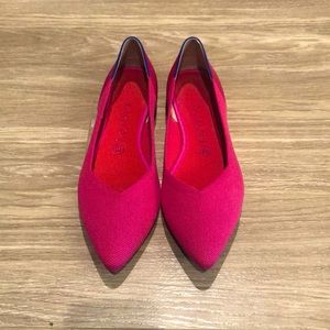 Rothy’s Berry Points Size 10